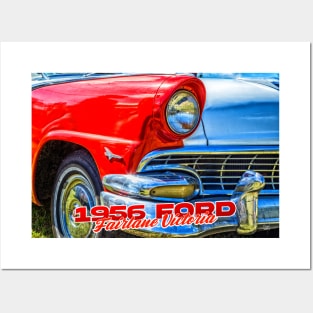 1956 Ford Fairlane Victoria Posters and Art